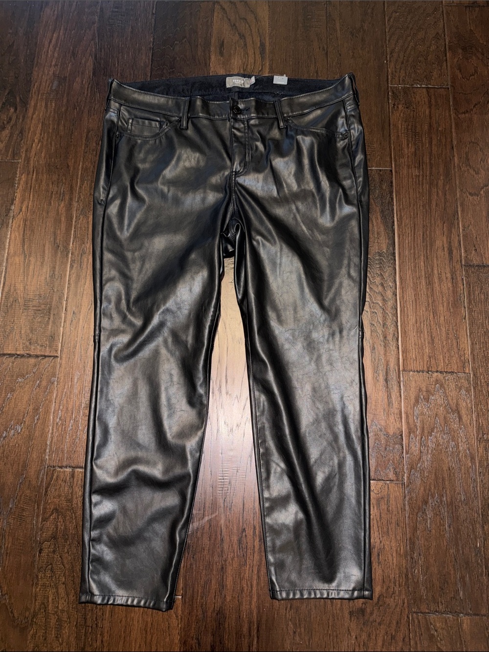 New Torrid Black Faux Leather Women’s Jeans
